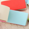 Mini livre de notes Smile Imprimé en cuir couvercle Mémo Pad effacable Notebook Portable Memo Pad Learning Stationery